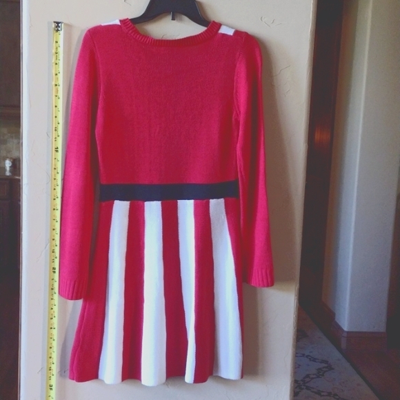 Mrs. Santa / Elf Sweater Dress with Hat - Picture 3 of 5